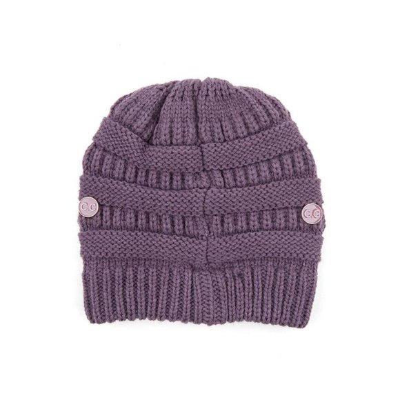 CC Unisex Thick Soft Knit Beanie + Knit Facemask - Picture 13 of 13